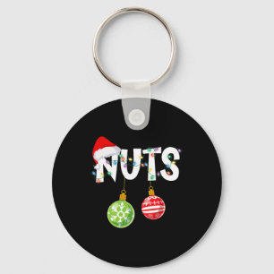 Chest Nuts Matching Chestnuts Christmas Couples Me Key Ring