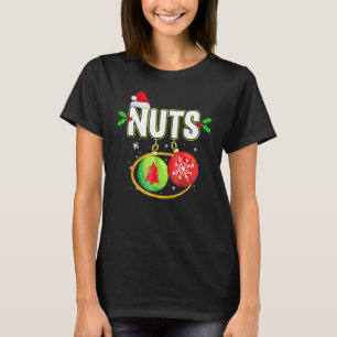Chest Nuts Matching Chestnuts Christmas Couples Nu T-Shirt