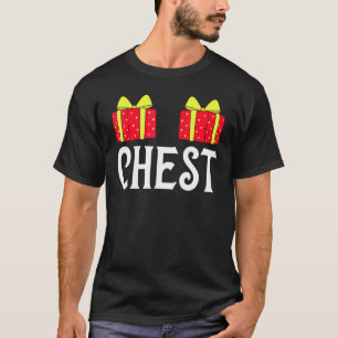 Chest Nuts Matching Chestnuts Christmas Couples Pa T-Shirt