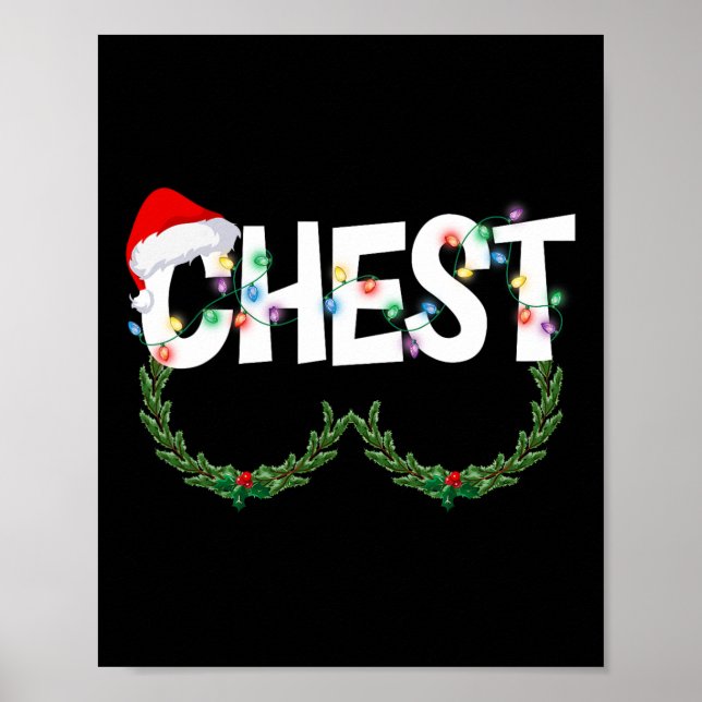 Chest Nuts Matching Chestnuts Christmas Couples Wo Poster (Front)