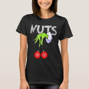 Chest Nuts Matching Chestnuts Christmas Snow Coupl T-Shirt