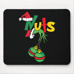 Chest Nuts Matching Chestnuts Fun Christmas Couple Mouse Pad