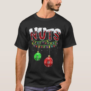 Chest Nuts Matching Chestnuts Fun Christmas Couple T-Shirt