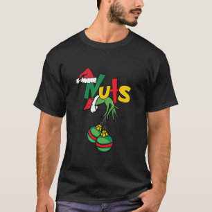Chest Nuts Matching Chestnuts Funny Christmas Coup T-Shirt