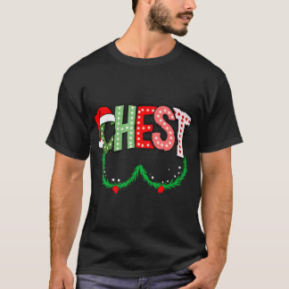 Chest Nuts Matching Chestnuts Funny Christmas T-Shirt