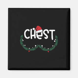 Chest Nuts Matching Chestnuts Xmas Christmas Coupl Magnet