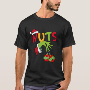 Chest Nuts Matching Chestnuts Xmas Christmas Coupl T-Shirt