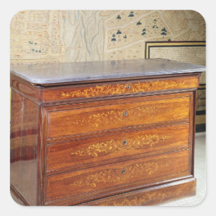 Chest of drawers, Louis-Philippe period Square Sticker