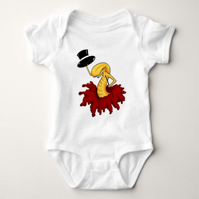 Chestburst Alien Baby Bodysuit (Front)