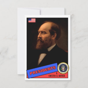 Chester A. Arthur Baseball Card