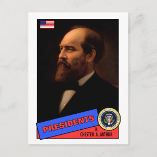 Chester A. Arthur Baseball Card