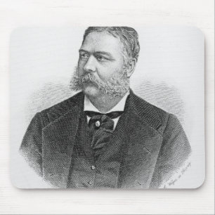 Chester Alan Arthur , engraved by A. Weger Mouse Pad