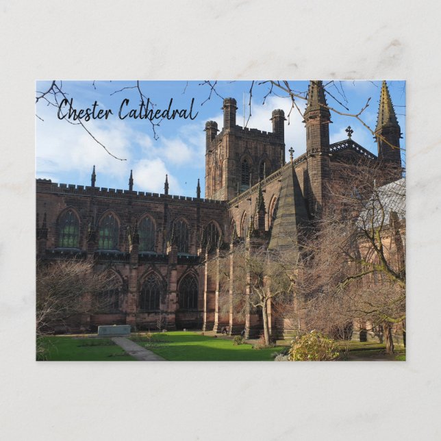 Chester Cathedral Postcard (Front)