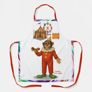 Chester, circus clown apron