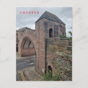 Chester Newgate view postcard