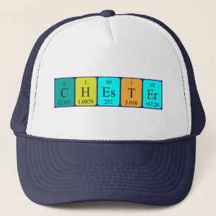 Chester periodic table name hat