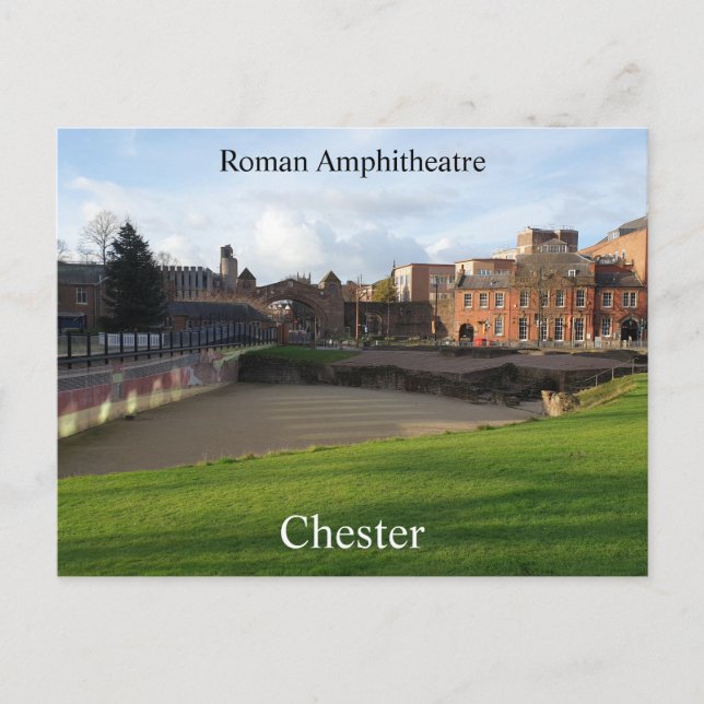 Chester Roman Amphitheater Postcard (Front)