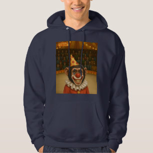 Chester the chimp clown hoodie