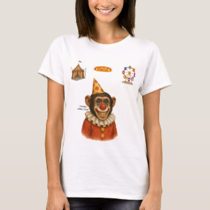 Chester the chimp clown T-Shirt