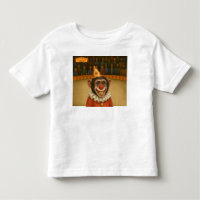 Chester the chimp clown