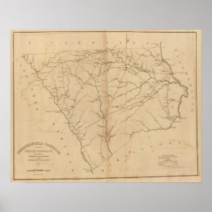 Chesterfield District, South Carolina Poster