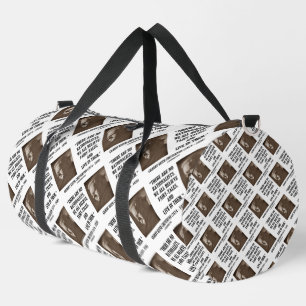 Chesterton No Rationalists All Believe Fairy Tales Duffle Bag