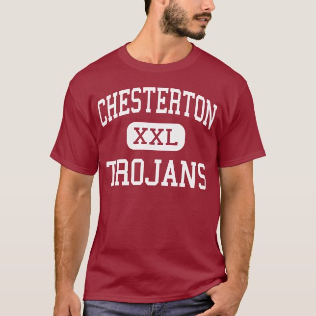 Chesterton - Trojans - High - Chesterton Indiana T-Shirt (Front)