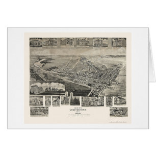 Chestertown, MD Panoramic Map - 1907