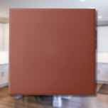 Chestnut Brown Solid Colour | Classic Elegant Ceramic Tile<br><div class="desc">Chestnut Brown Solid Colour | Classic | Elegant | Trendy | Stylish | Gift</div>