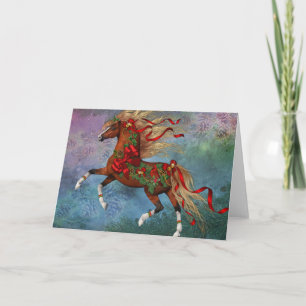 "Chestnut Cheer" Holiday Card (with inside design)