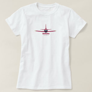 Chestnut Hill Massachusetts MA Aeroplane Airport  T-Shirt