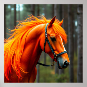 🐎 Chestnut Horse Equestrian Home Decor Gift 🐎