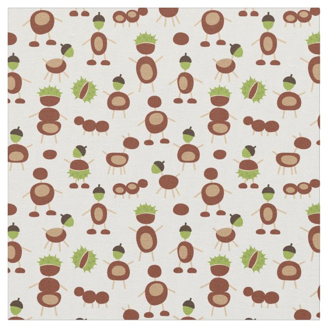 Chestnut Men Fabric (Close Up)