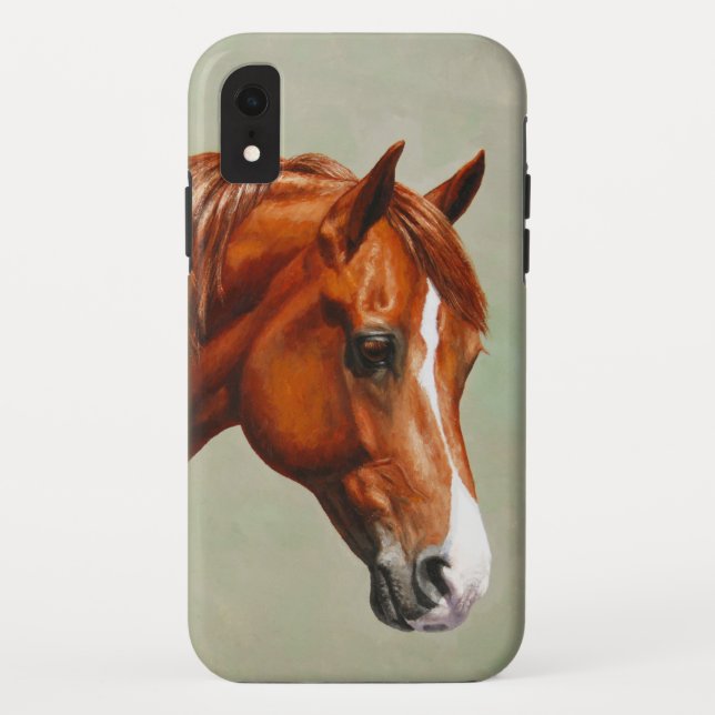 Chestnut Morgan Horse Case-Mate iPhone Case (Back)