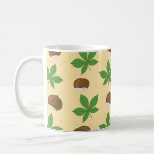 Chestnut Pattern - Autumn Influence  Coffee Mug