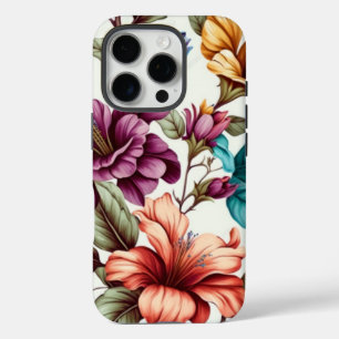 Chestnut Petals Pattern  iPhone 16 Pro Case