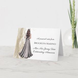 Chestnut Portrait Note Cards   Sparkling Sand