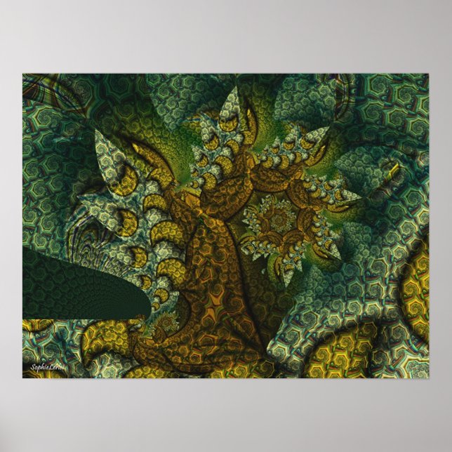 chestnut tree poster (Front)