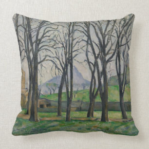 Chestnut Trees at Jas de Bouffan, c.1885-86 Cushion