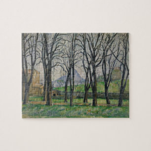 Chestnut Trees at Jas de Bouffan, c.1885-86 Jigsaw Puzzle