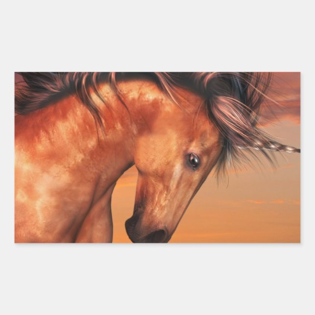 Chestnut Unicorn Stickers (Front)