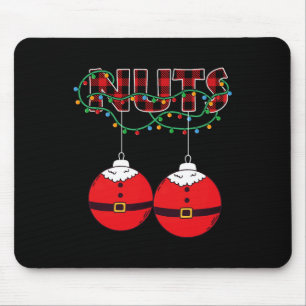 Chestnuts Chest Nuts Christmas Matching Christmas Mouse Pad