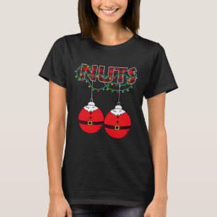Chestnuts Chest Nuts Christmas Matching Christmas T-Shirt