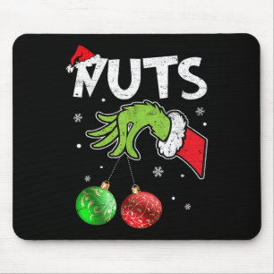 Chestnuts Christmas Family Matching Couples Chest Mouse Pad