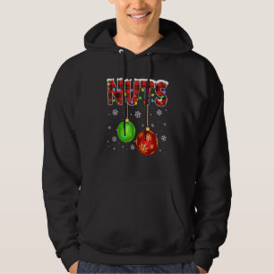Chestnuts Matching Couples Christmas Lights Chest Hoodie