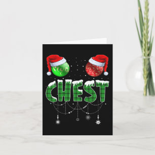 Chestnuts Matching Family Fun Chest Nuts Christmas Card