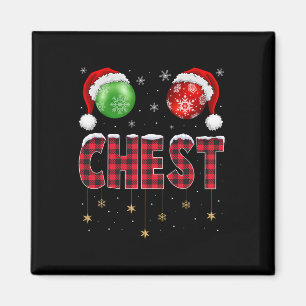 Chestnuts Matching Family Fun Chest Nuts Christmas Magnet