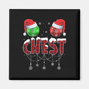 Chestnuts Matching Family Fun Chest Nuts Christmas Magnet