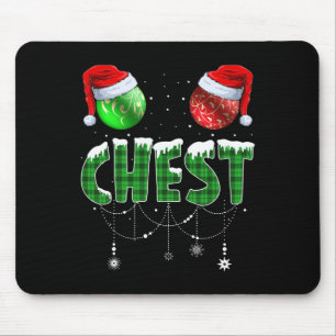 Chestnuts Matching Family Fun Chest Nuts Christmas Mouse Pad