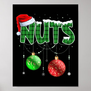 Chestnuts Matching Family Fun Chest Nuts Christmas Poster